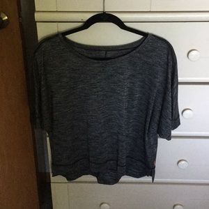 Lucy grey short sleeve top